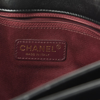 Chanel Calfskin Quilted Jumbo Soft Elegance Flap Black 6 of 16