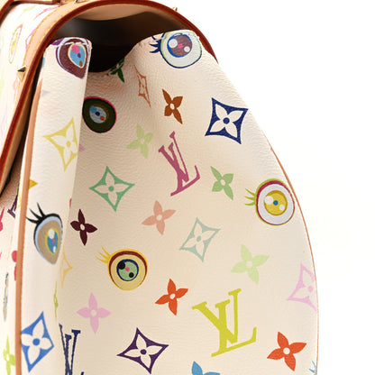 Louis Vuitton Monogram Multicolor Murakami Eye Love You White 11 of 12