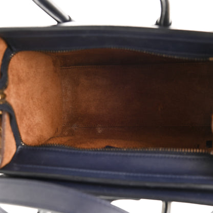 Celine Bullhide Calfskin Suede Tri-color Nano Luggage Multicolor 5 of 17