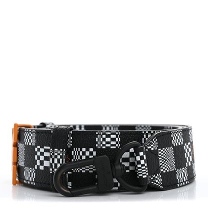 Louis Vuitton Damier Distorted Keepall Bandouliere Strap Black 1 of 8