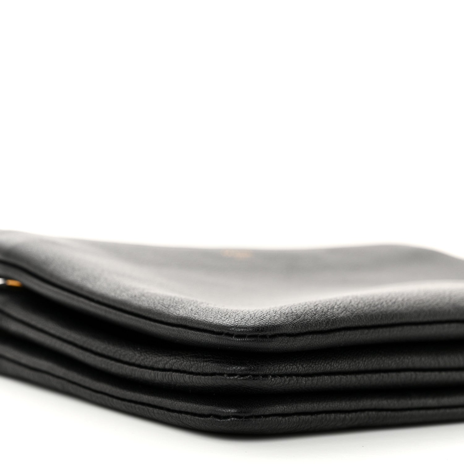 Celine Lambskin Small Trio Crossbody Bag Black 8 of 9