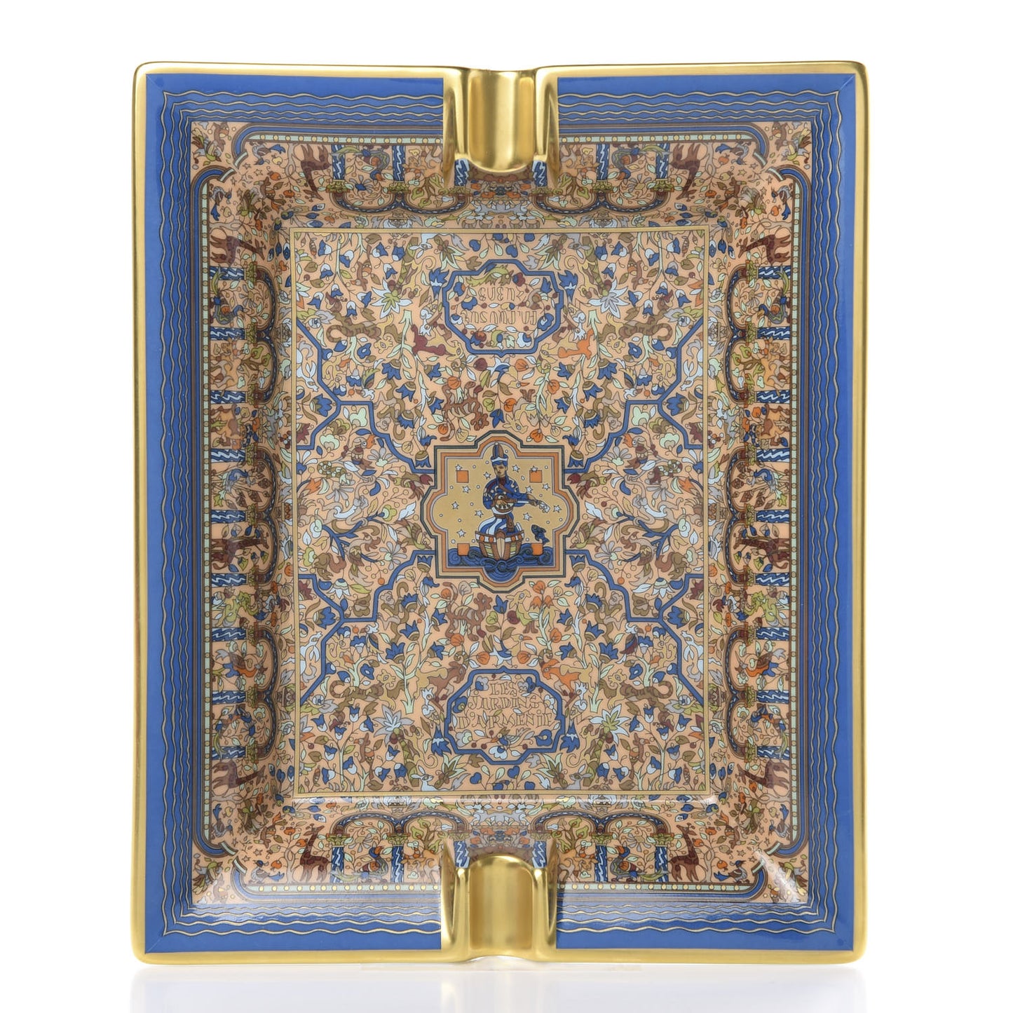 Porcelain Les Jardins D'Armenie Ashtray