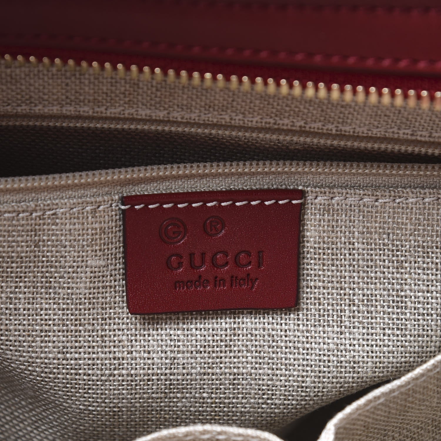 Gucci Microguccissima Small Bree Tote Red 5 of 10