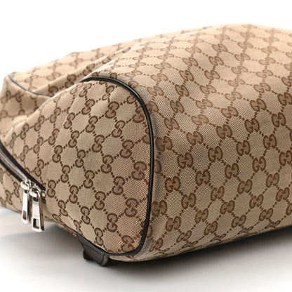 Gucci Monogram Travel Backpack Dark Brown 9 of 11
