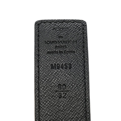 Louis Vuitton Calfskin Monogram 30mm LV Initiales Reversible Belt 80 32 Black 5 of 9