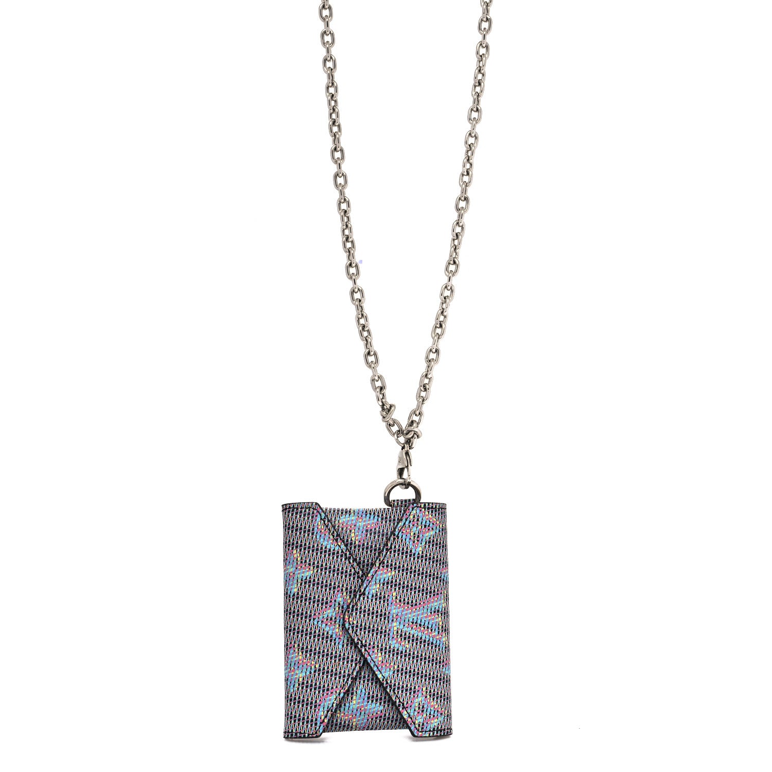 Louis Vuitton Monogram LV Pop Kirigami Necklace Blue 7 of 7