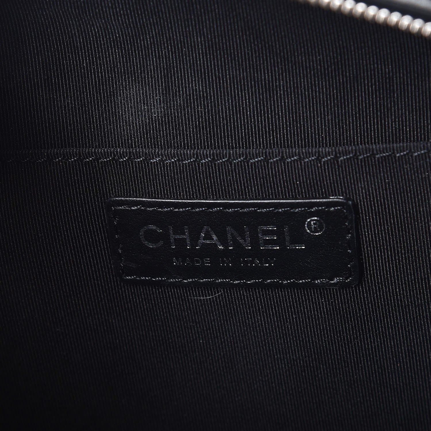 Chanel Lambskin Quilted Mini CC Box Camera Bag Black 6 of 7