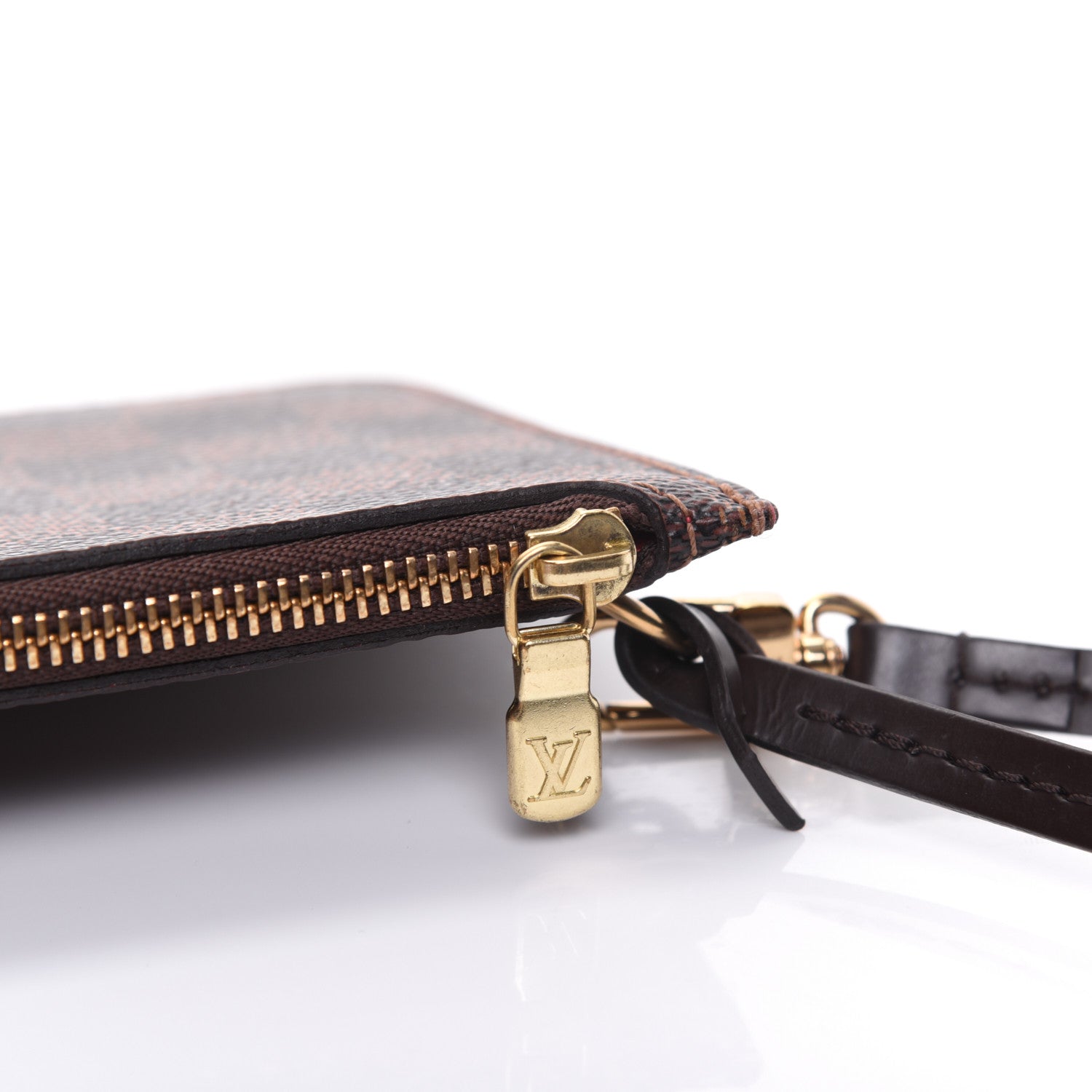 Louis Vuitton Damier Ebene Neverfull PM Pochette 10 of 11