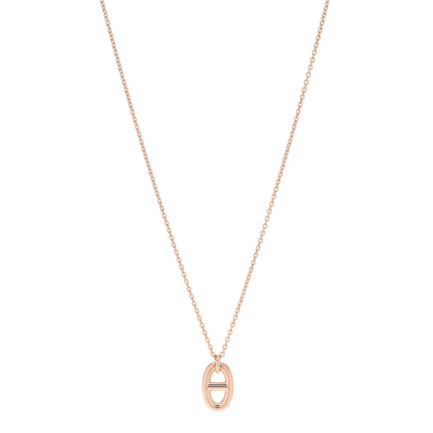 Hermes 18K Rose Gold PM Farandole Pendant Necklace 1 of 5