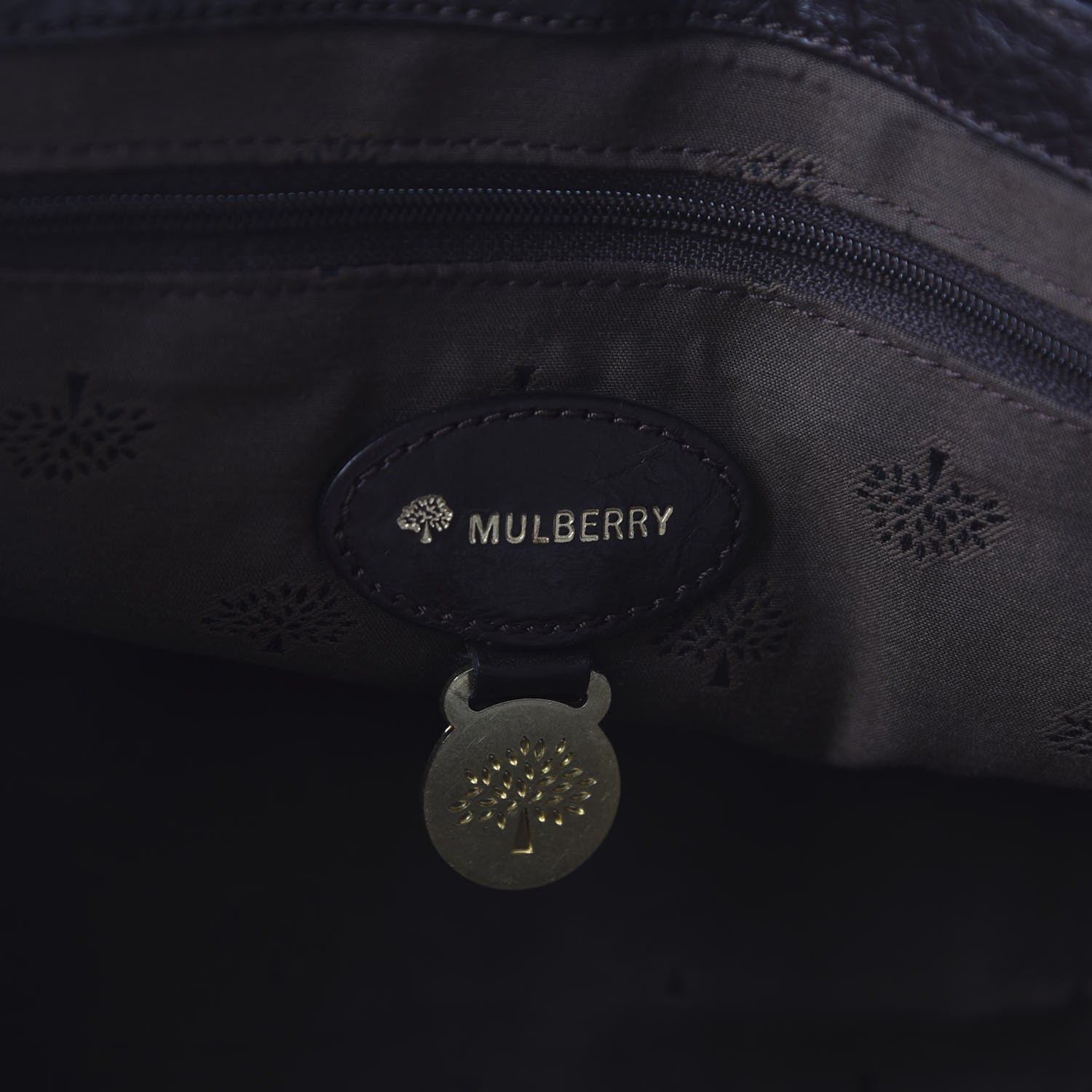 Mulberry Soft Buffalo Medium Alexa Chocolate 8 of 9