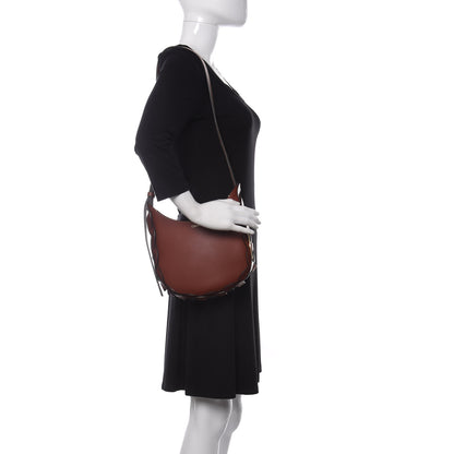 Chloe Small Grain Smooth Calfskin Small Darryl Hobo Sepia Brown 2 of 9