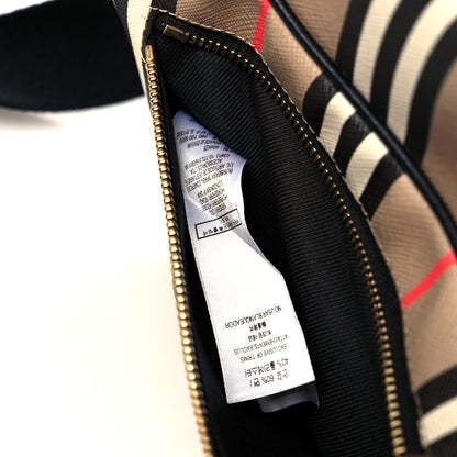 Burberry E-Canvas Icon Stripe Sonny Bum Bag Archive Beige 7 of 10