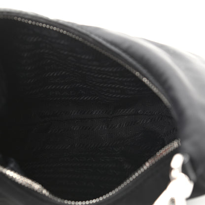 Prada Tessuto Nylon Saffiano Re-Edition 2006 Shoulder Bag Black 5 of 11