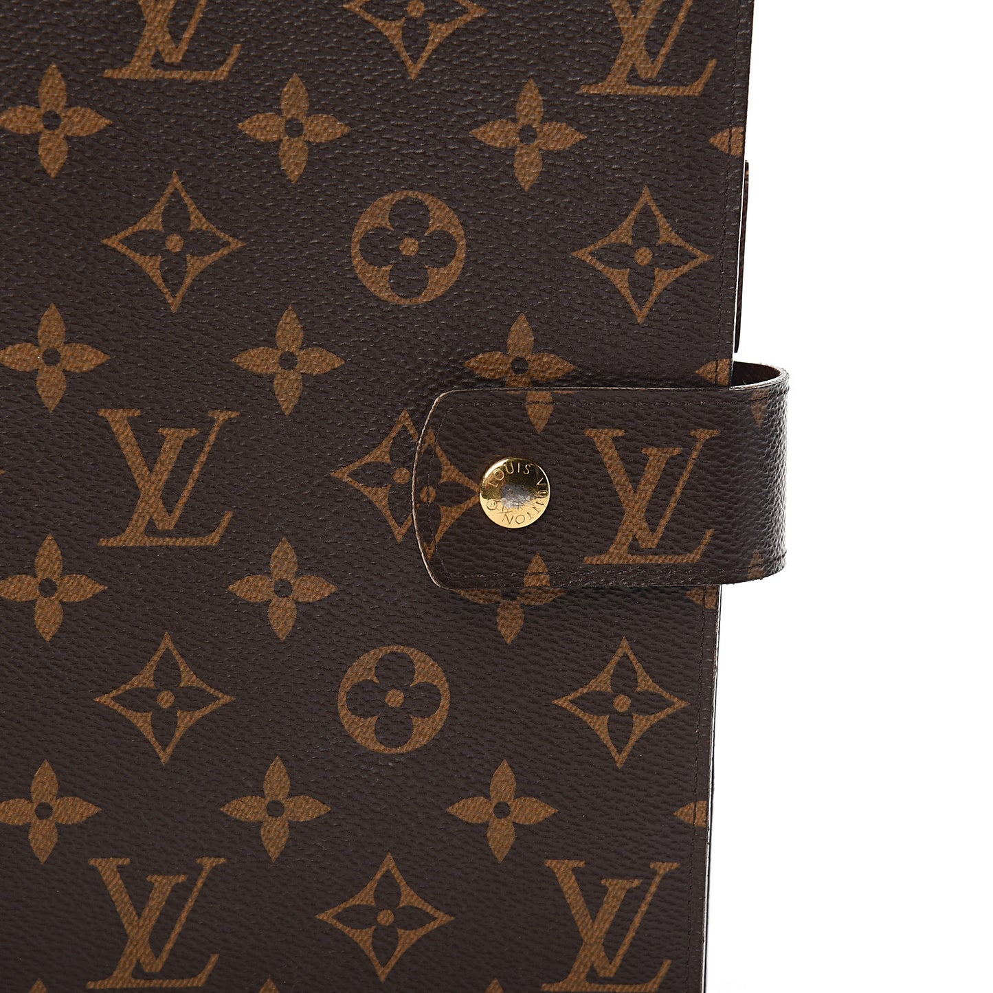 Monogram Large Ring Agenda Cover