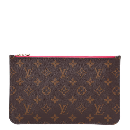 Louis Vuitton Monogram Neverfull MM GM Pochette Pivoine 1 of 10