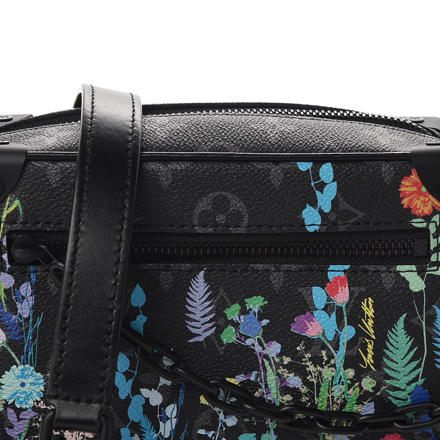 Monogram Eclipse Flower Print Mini Soft Trunk