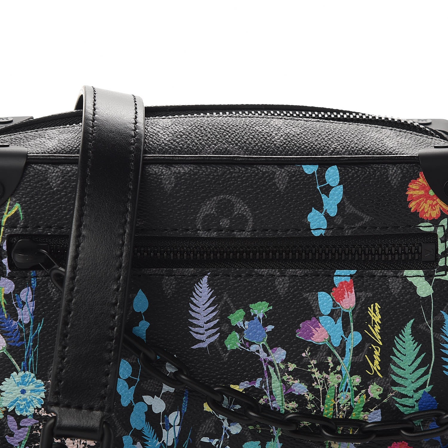 Louis Vuitton Monogram Eclipse Flower Print Mini Soft Trunk 9 of 9