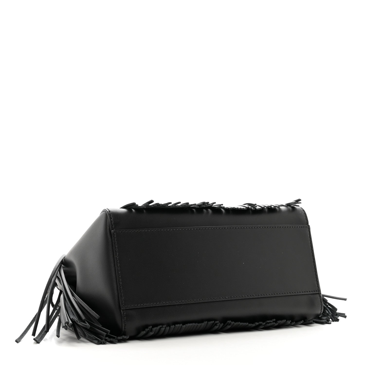 Fendi Nappa Fringe Mini Peekaboo Black 4 of 10