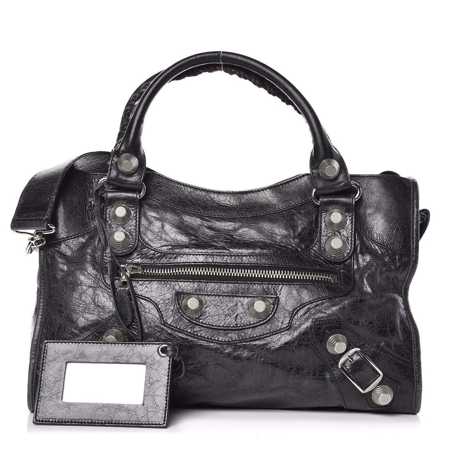 Agneau Giant 21 Silver Hardware City Black