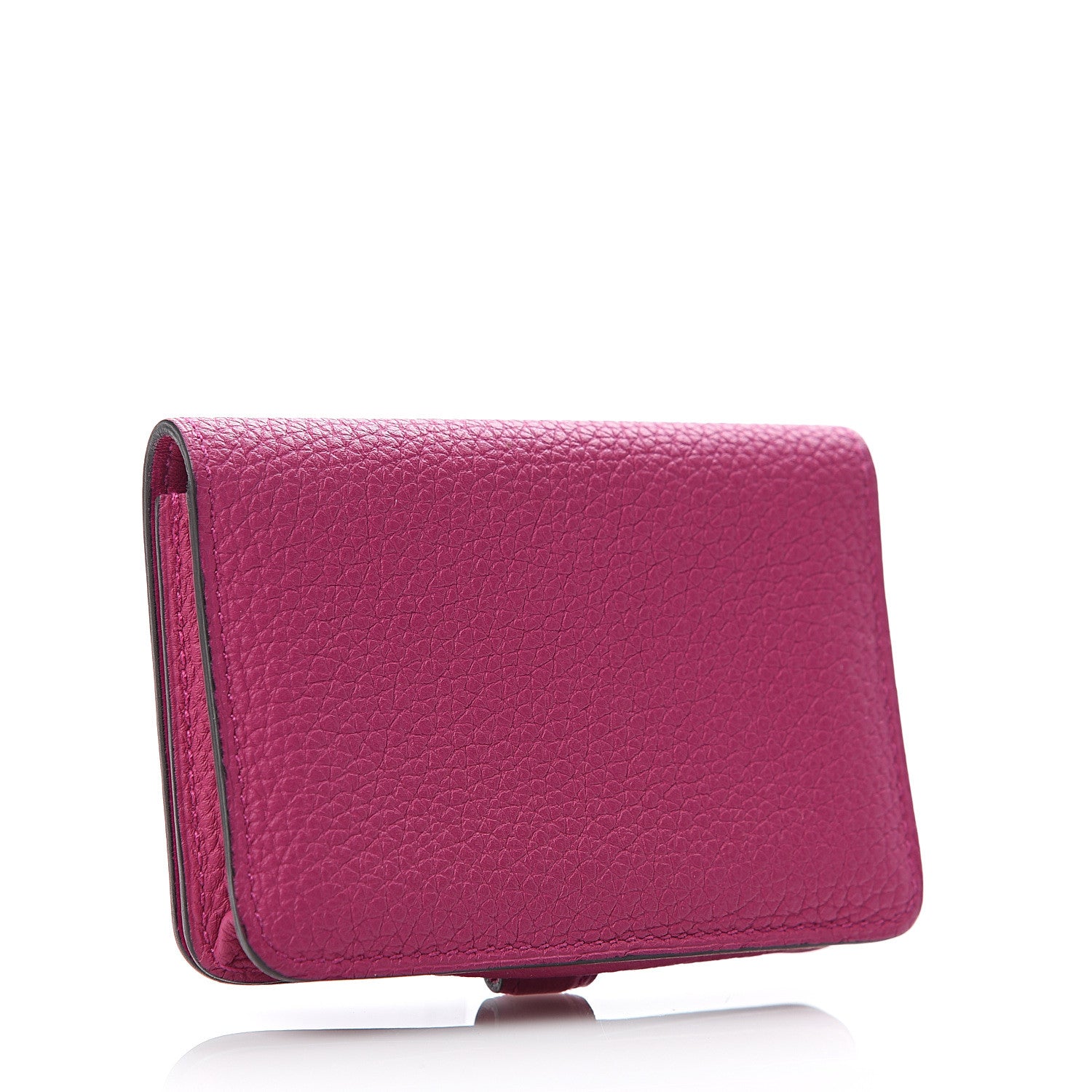Hermes Togo Dogon Card Case Rose Pourpre 2 of 9