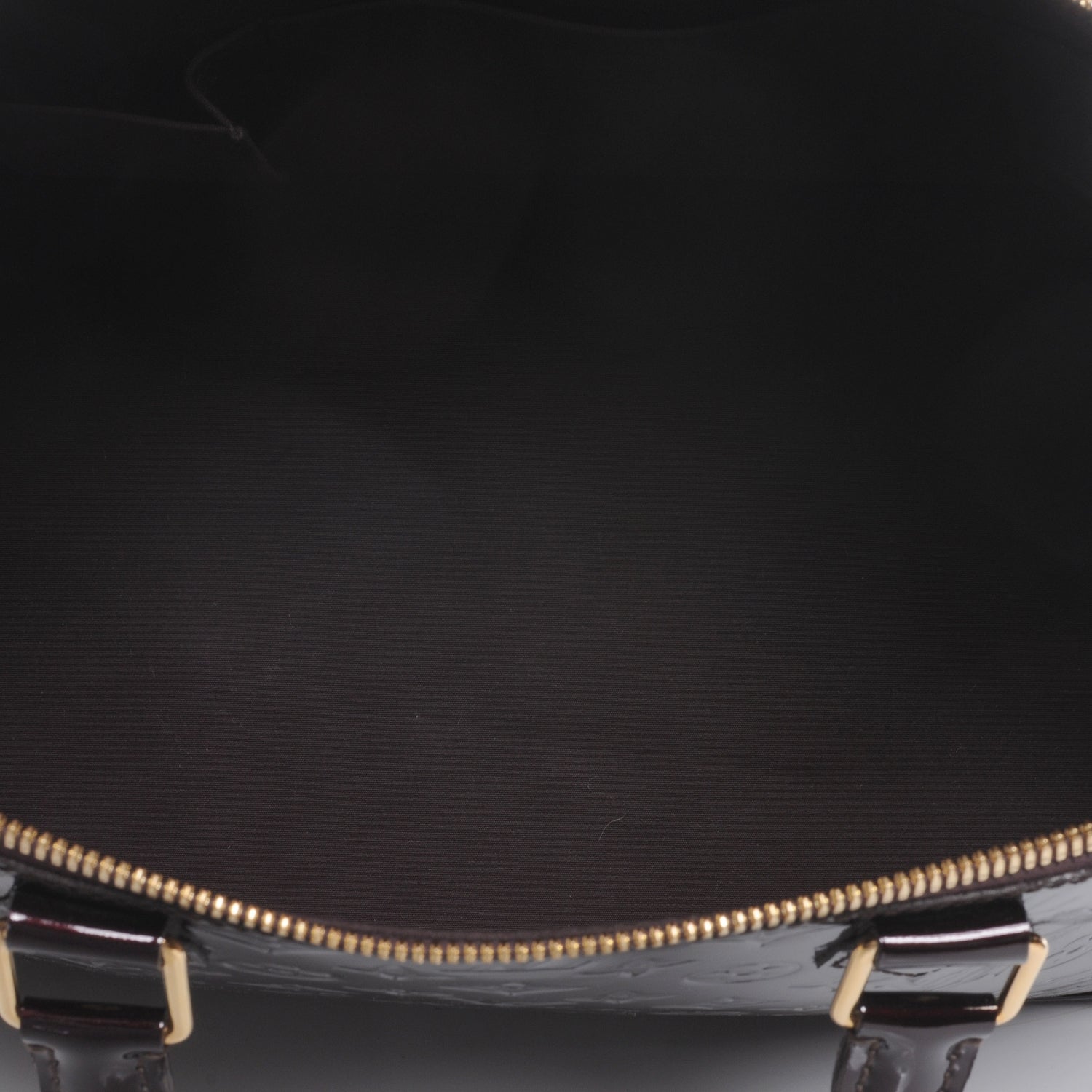Louis Vuitton Vernis Alma GM XL Amarante 6 of 8