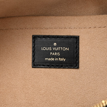 Louis Vuitton Lambskin Damier Quilt Troca MM Black 6 of 8