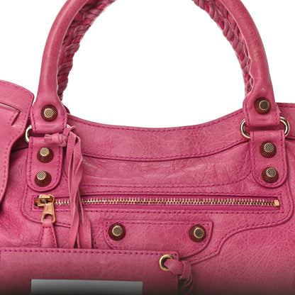 Balenciaga Agneau Giant 12 Rose Gold Hardware First Cyclamen Fucsia 8 of 11