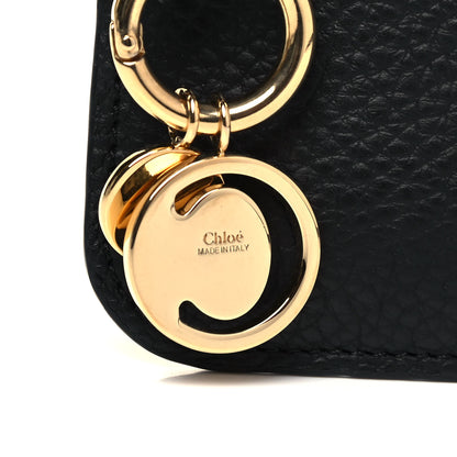 Chloe Calfskin Alphabet Purse Wallet Black 5 of 9