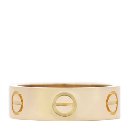 Cartier 18K Yellow Gold 5.5mm LOVE Ring 50 5.25 3 of 4