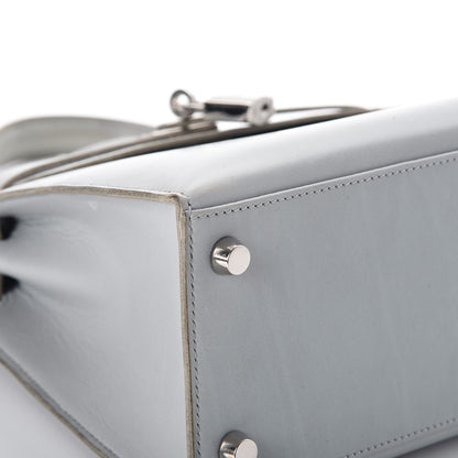 Hermes Box Nepal Kelly Sellier 25 Bleu Arctic 43 of 44