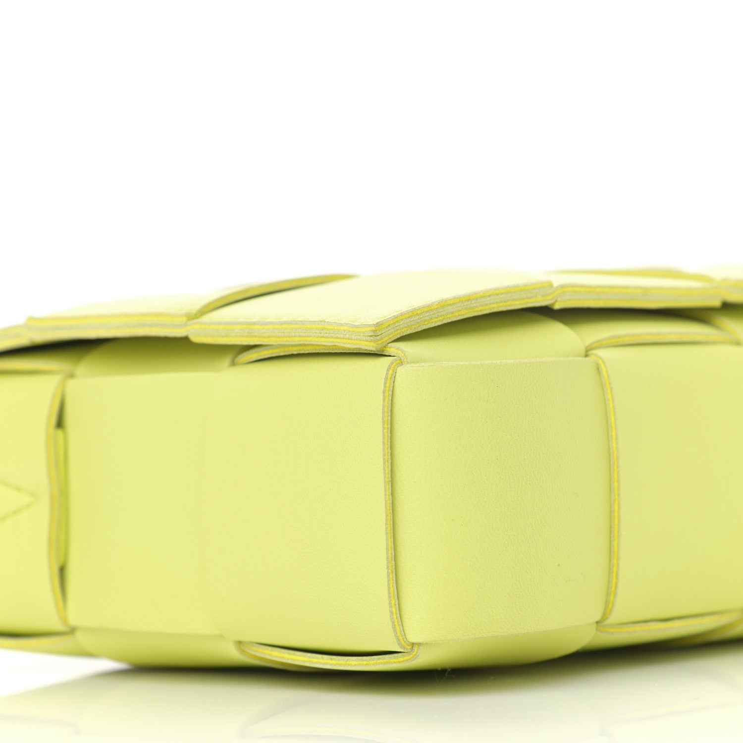 Bottega Veneta Nappa Maxi Intreccio Cassette Bag Seagrass 9 of 10