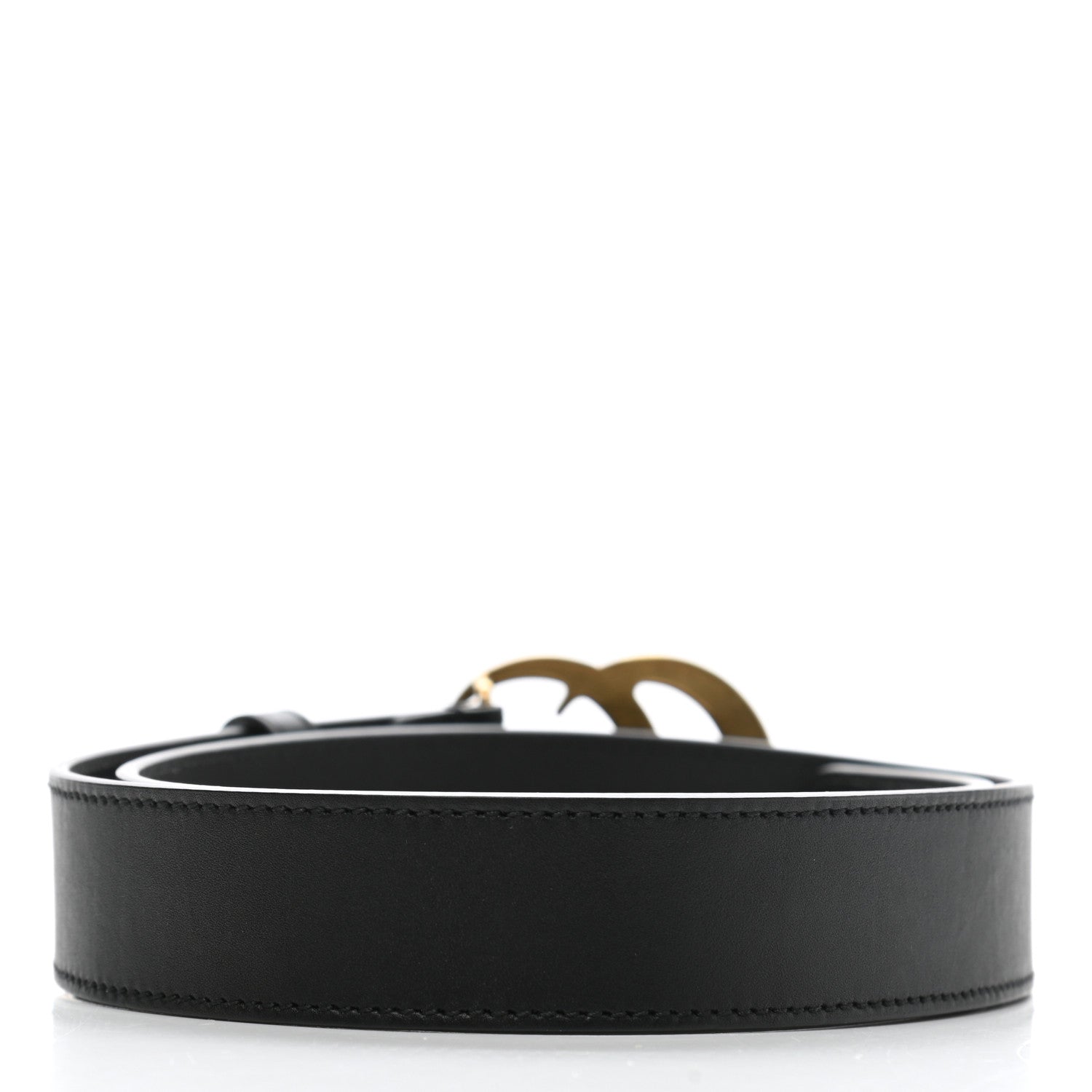 Gucci Calfskin Double G 30mm Belt 75 30 Black 2 of 5