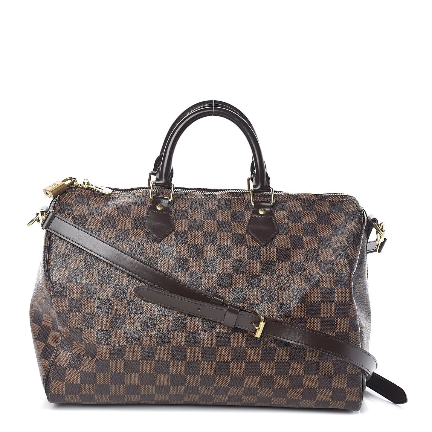 Damier Ebene Speedy Bandouliere 35