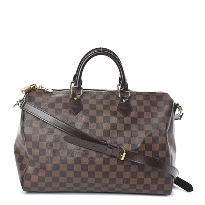 Louis Vuitton Damier Ebene Speedy Bandouliere 35 1 of 10