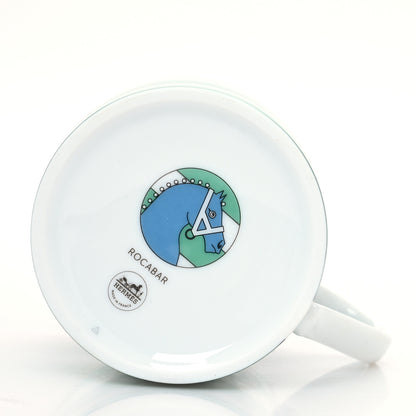 Hermes Porcelain Rocabar Mug Set of 3 5 of 7