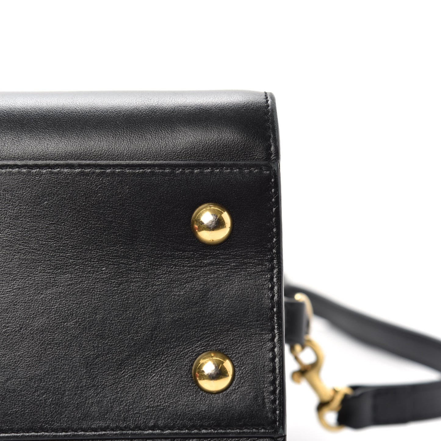 Calfskin Monogram Baby Cabas Black
