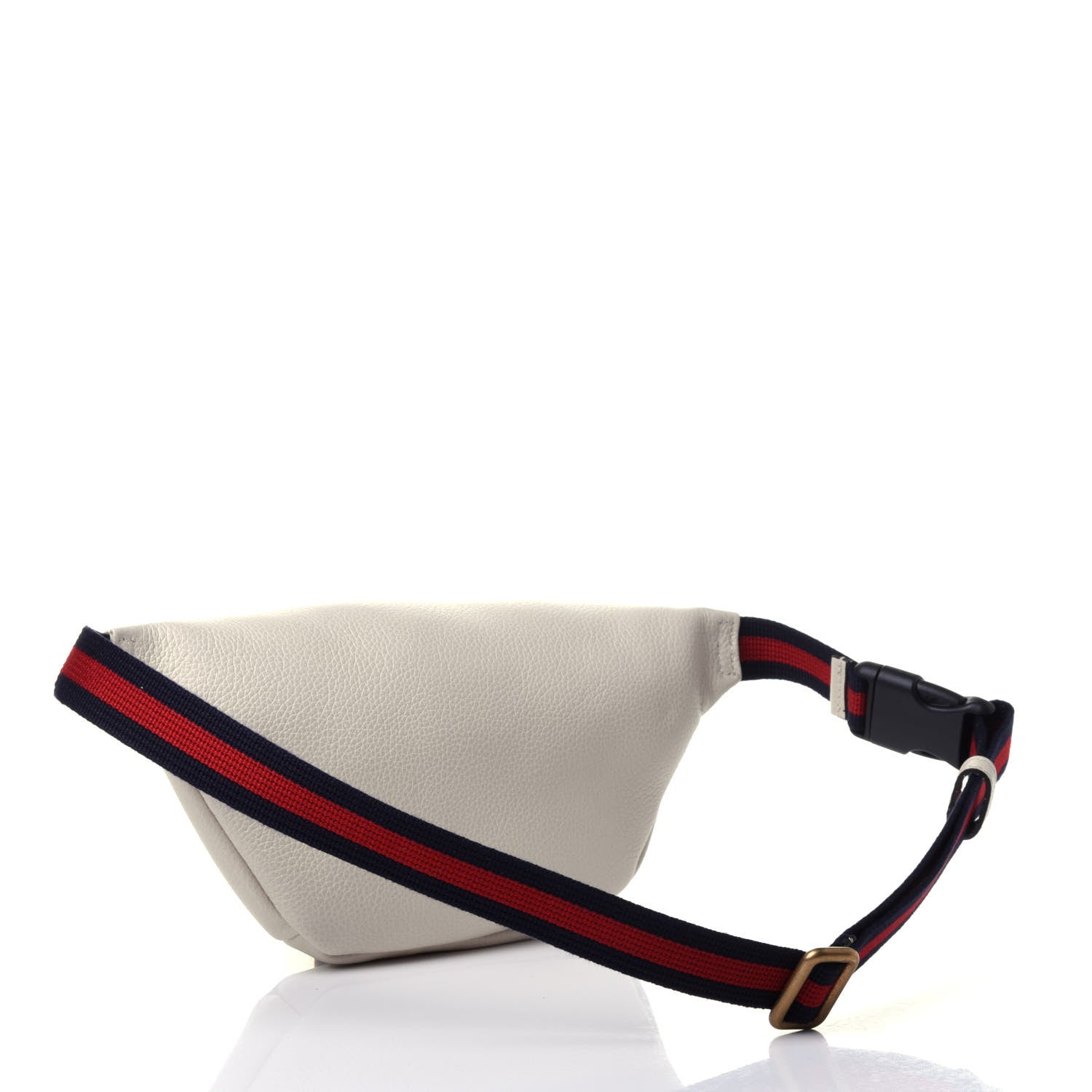 Gucci Grained Calfskin Small Logo Belt Bag White 2 of 4