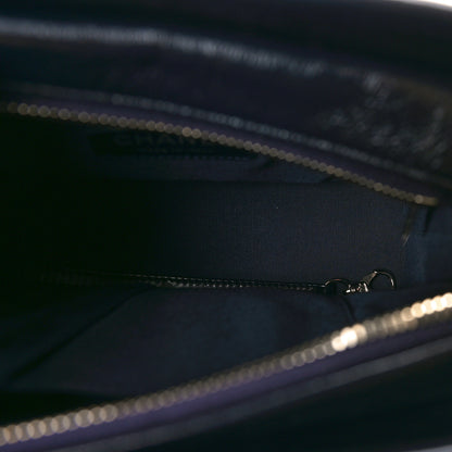 Chanel Tweed Calfskin Small Gabrielle Hobo Navy 5 of 11