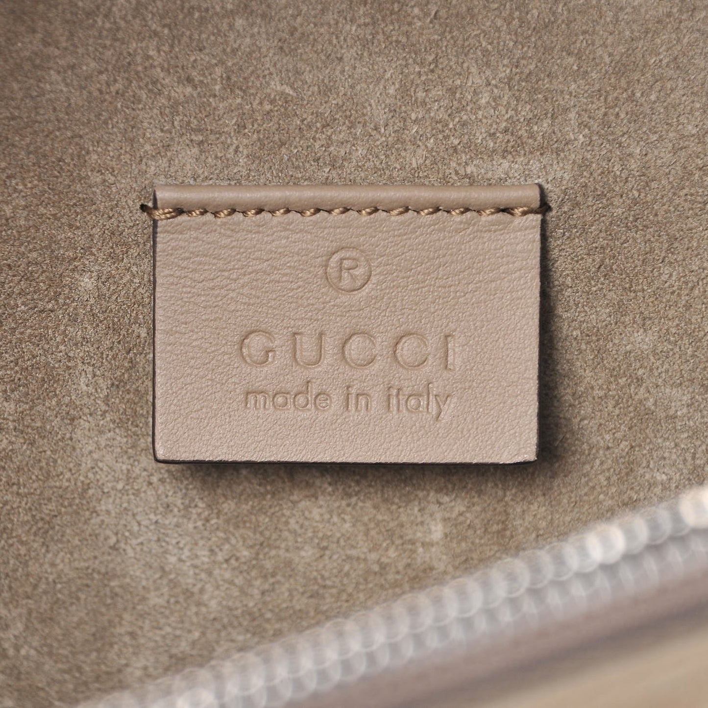 GG Supreme Monogram Small Dionysus Shoulder Bag Taupe