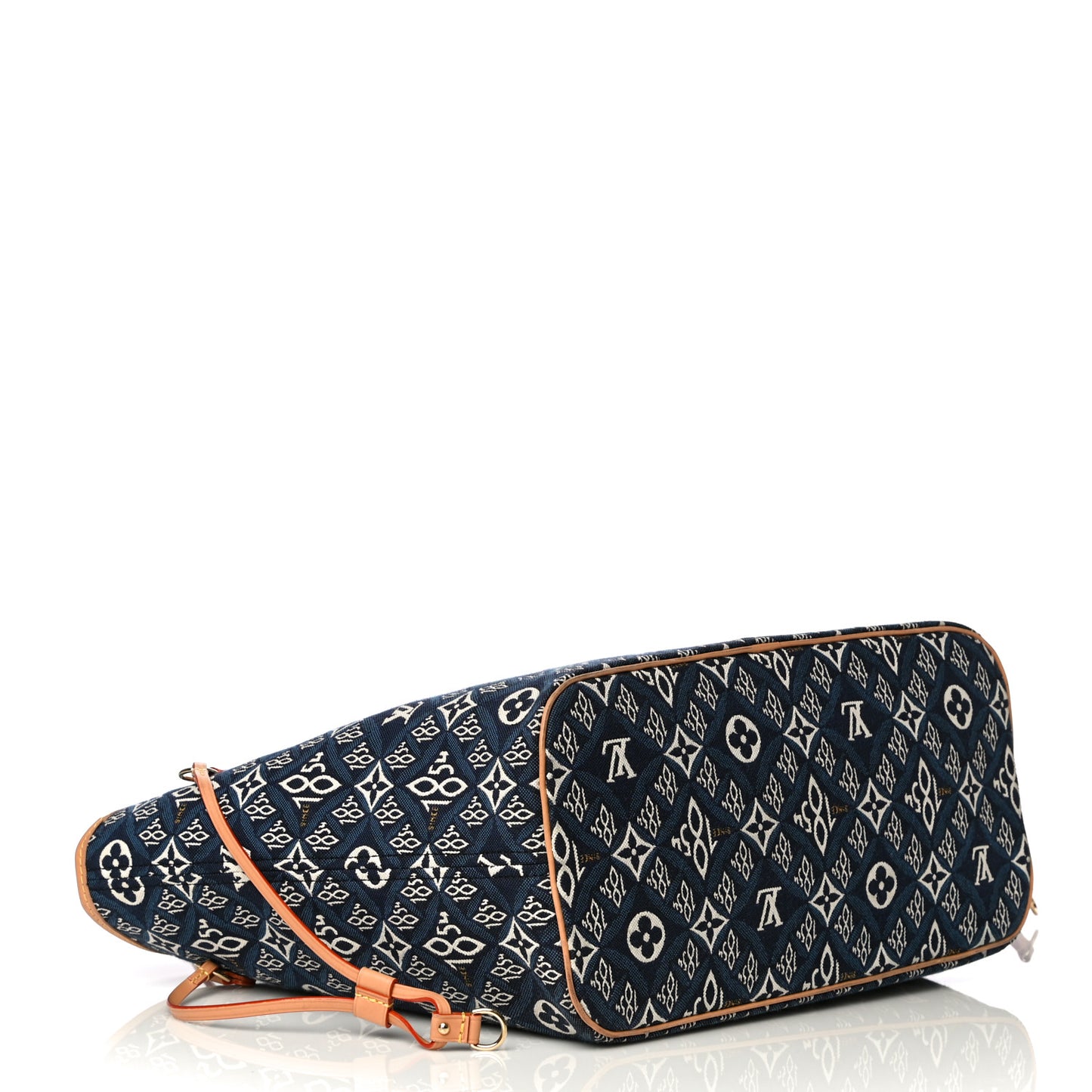 Jacquard Since 1854 Neverfull MM Blue
