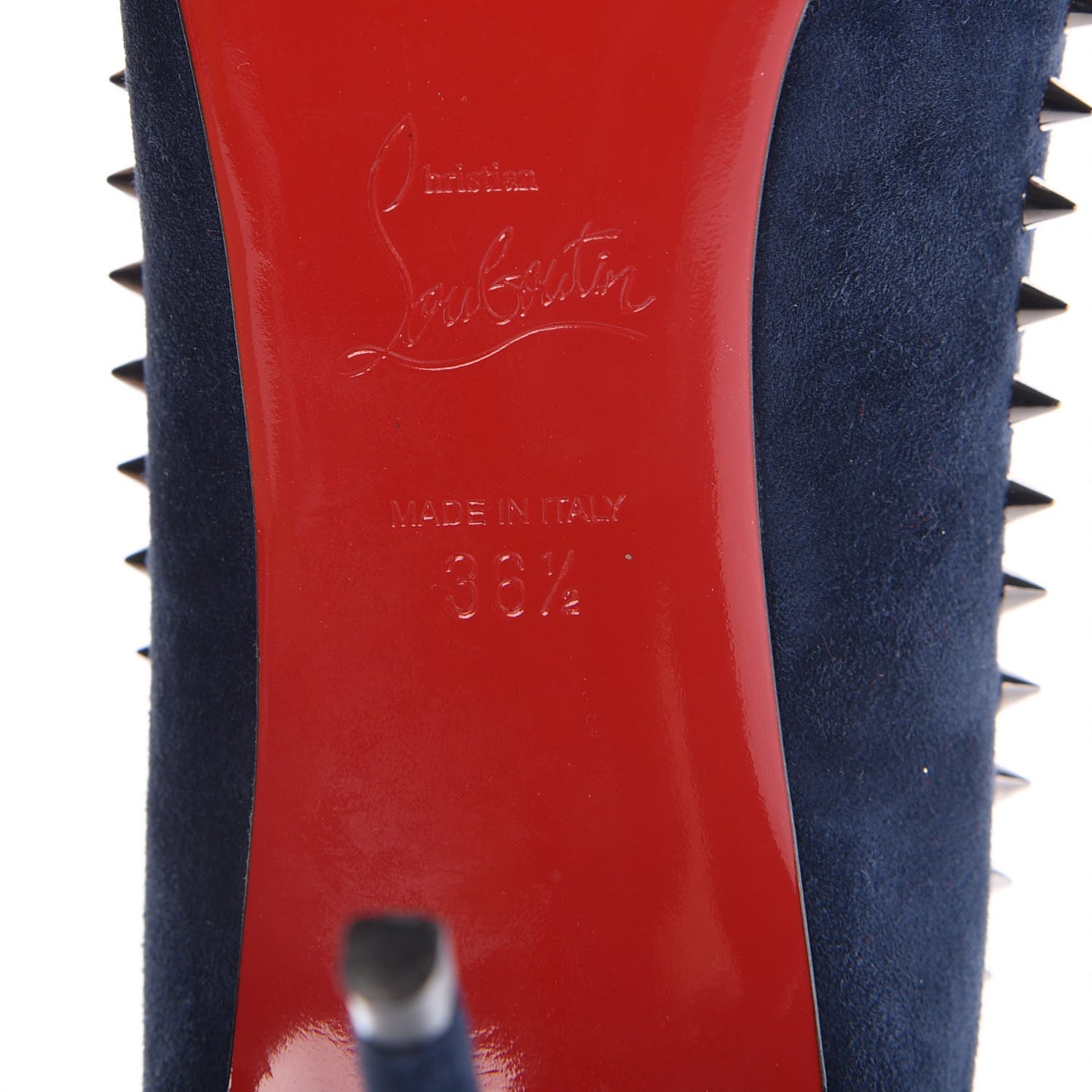 Veau Velours Anjalina 85 Pumps 36.5 Marine