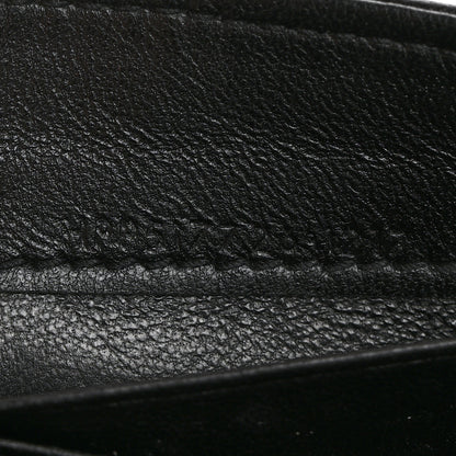 Saint Laurent Calfskin Heart Embossed Envelope Wallet Black 7 of 8