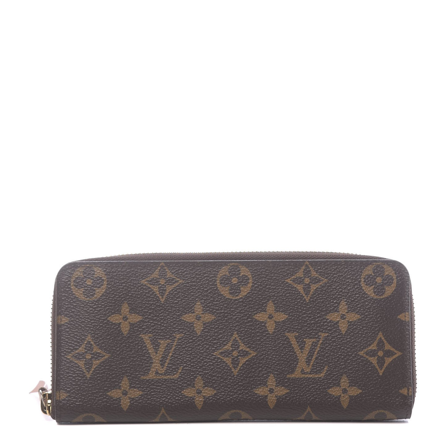 Monogram Clemence Wallet Rose Ballerine