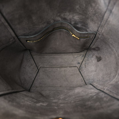 Celine Soft Grained Calfskin Sangle Bucket Bag Taupe 5 of 10