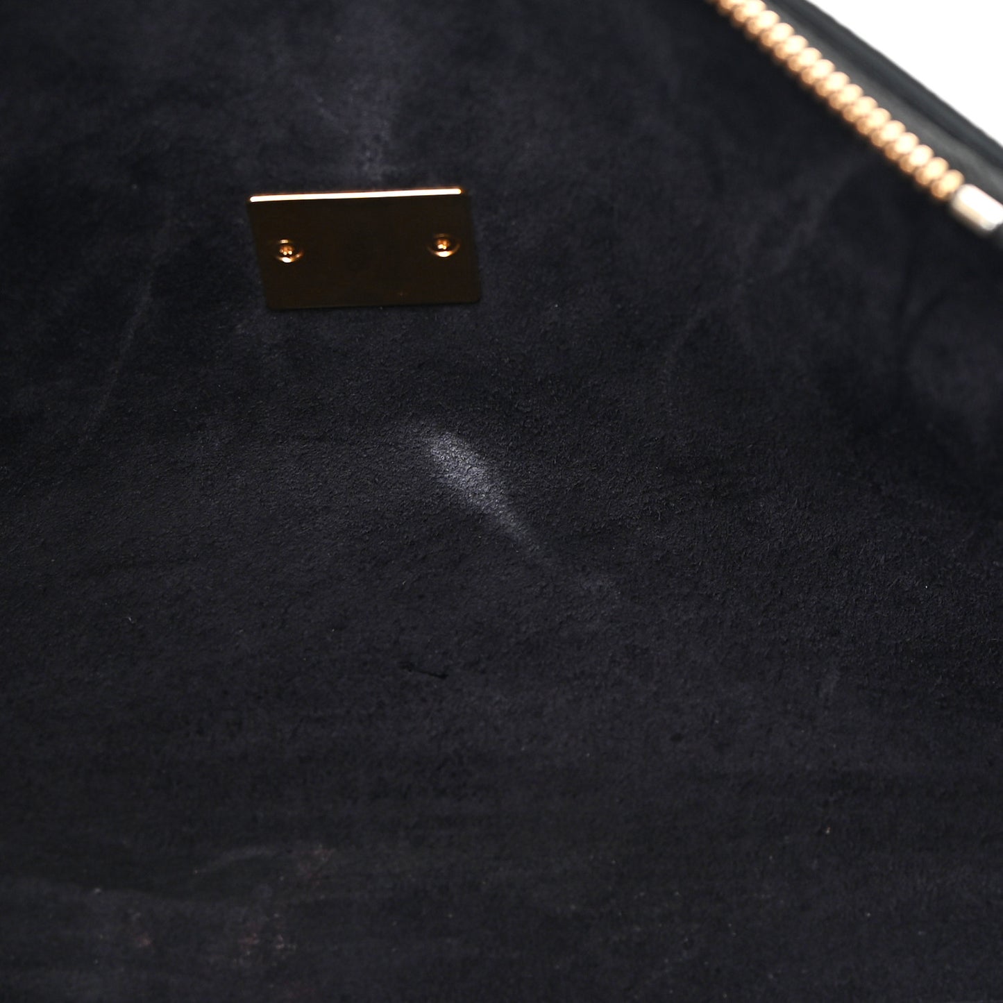 Grained Calfskin Mini Belt Bag Black