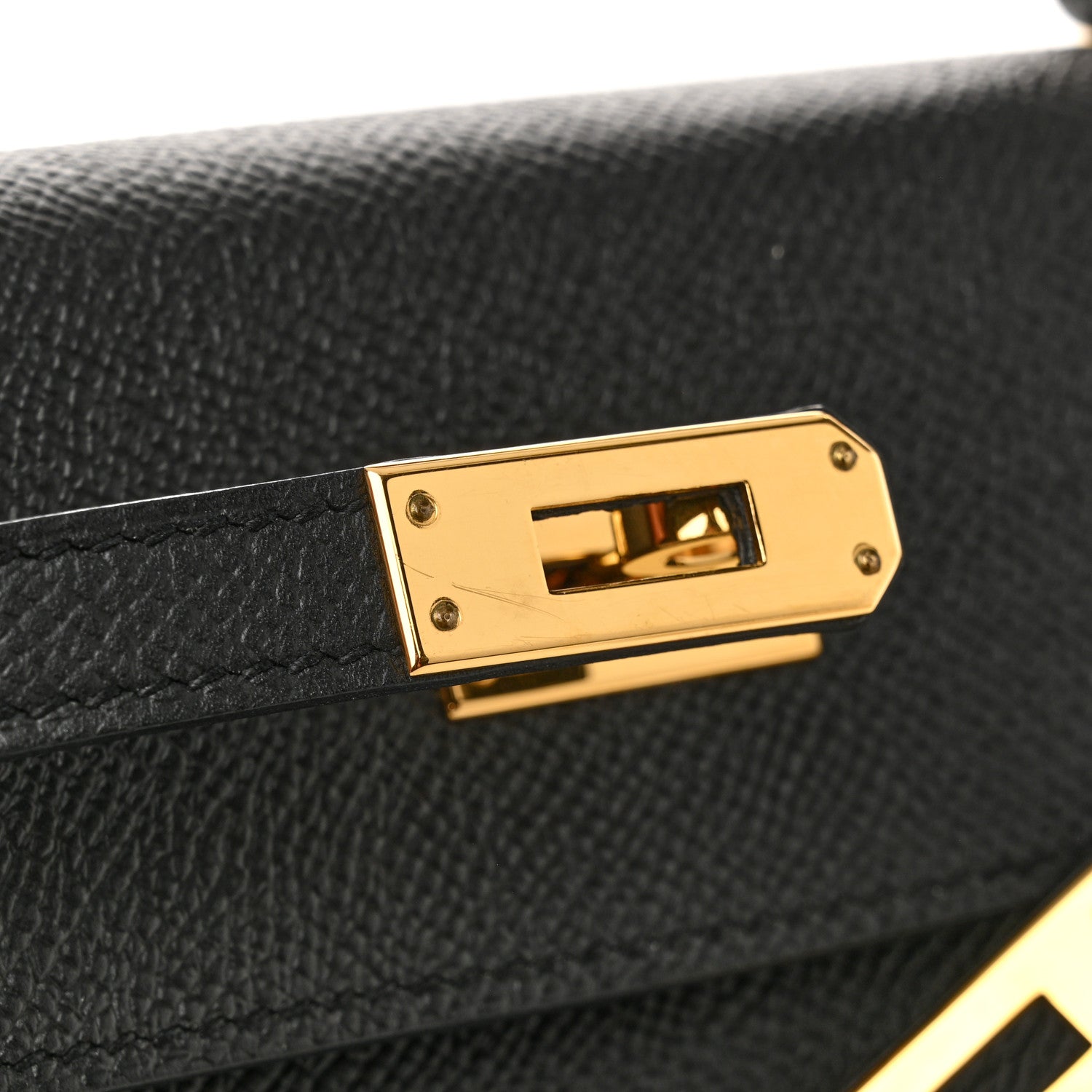 Hermes Epsom Kelly Sellier 25 Black 13 of 14