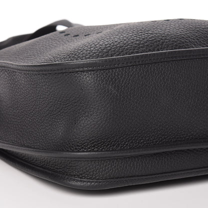 Hermes Taurillon Clemence Evelyne III GM Black 9 of 10