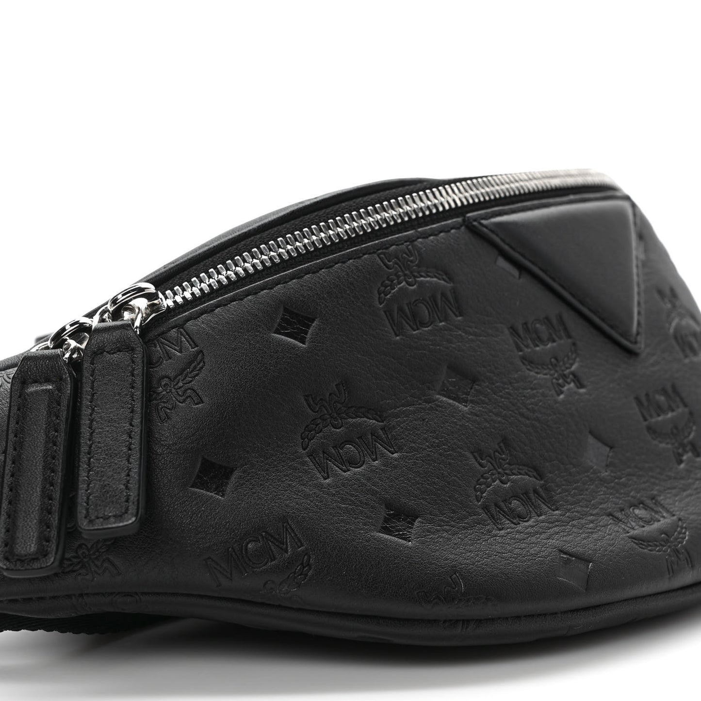 Calfskin Ottomar Monogram Fursten Belt Bag Black