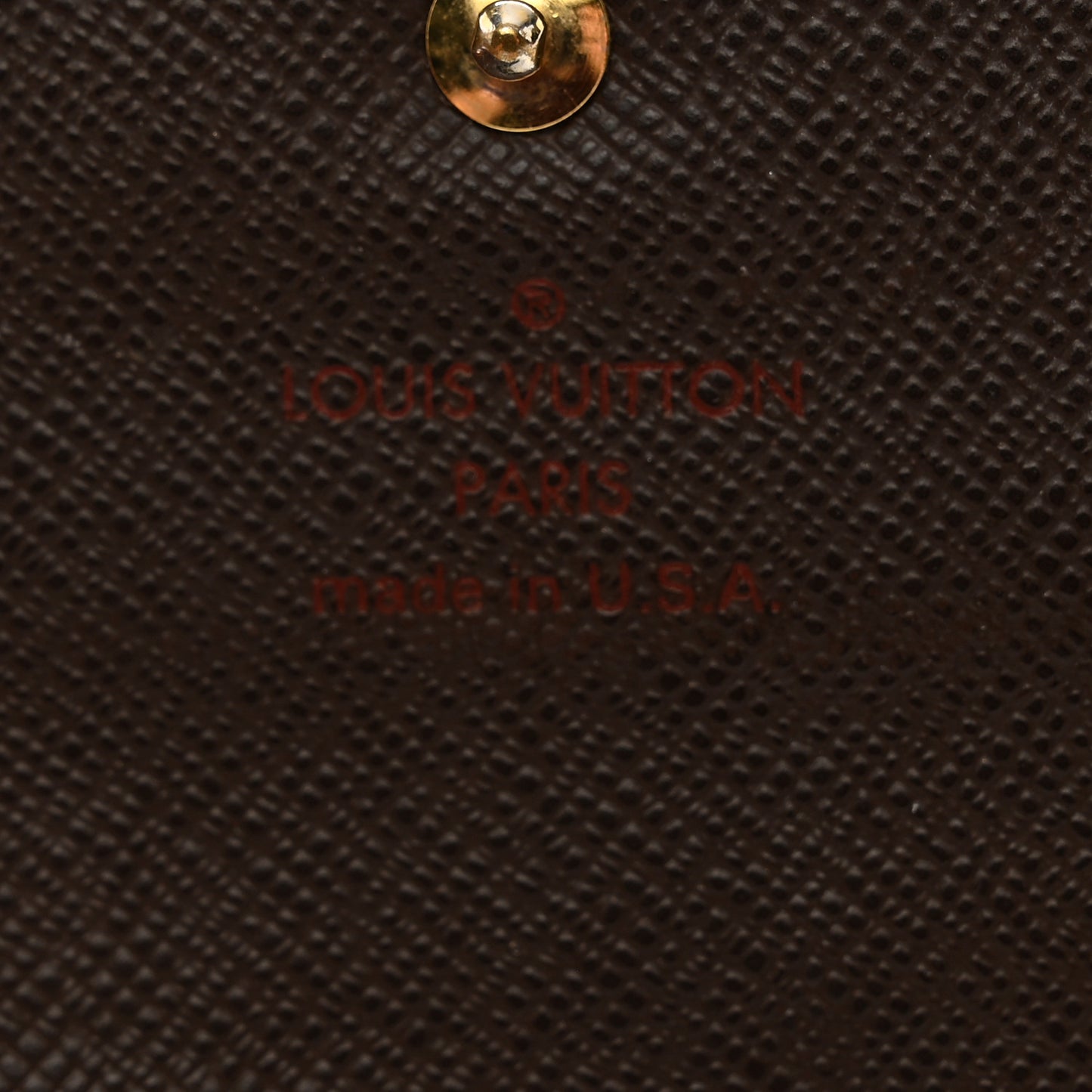 Damier Ebene Sarah Wallet