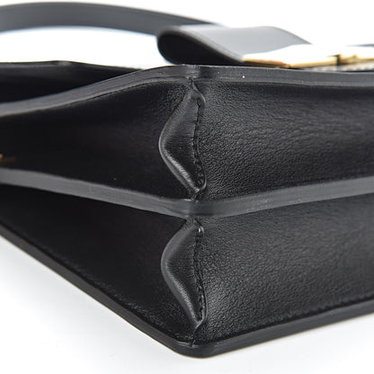 Louis Vuitton Smooth Calfskin Dauphine MM Black 8 of 10